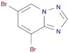 [1,2,4]Triazolo[1,5-a]pyridine, 6,8-dibromo-