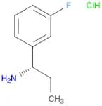 Benzenemethanamine, α-ethyl-3-fluoro-, hydrochloride (1:1), (αS)-