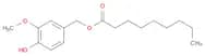Nonanoic acid, (4-hydroxy-3-methoxyphenyl)methyl ester