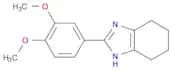 1H-Benzimidazole, 2-(3,4-dimethoxyphenyl)-4,5,6,7-tetrahydro-