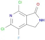 3H-Pyrrolo[3,4-c]pyridin-3-one, 4,6-dichloro-7-fluoro-1,2-dihydro-