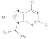 9H-Purine, 2,6-dichloro-8-methyl-9-(1-methylethyl)-