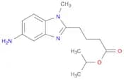 1H-Benzimidazole-2-butanoic acid, 5-amino-1-methyl-, 1-methylethyl ester