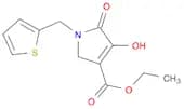 Ethyl 4-hydroxy-5-oxo-1-(2-thienylmethyl)-2,5-dihydro-1H-pyrrole-3-carboxylate