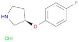 (3R)-(4-Fluorophenoxy)-pyrrolidine, HCl