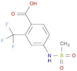 4-(Methylsulfonamido)-2-(trifluoromethyl)benzoic acid