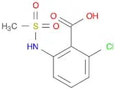 2-Chloro-6-(methylsulfonamido)benzoic acid
