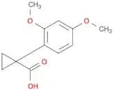 Cyclopropanecarboxylic acid, 1-(2,4-dimethoxyphenyl)-