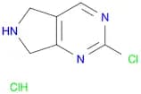 5H-Pyrrolo[3,4-d]pyrimidine, 2-chloro-6,7-dihydro-, hydrochloride (1:1)