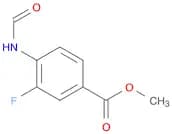 Benzoic acid, 3-fluoro-4-(formylamino)-, methyl ester