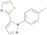 2-(1-(4-Fluorophenyl)-1H-pyrazol-5-yl)thiazole