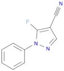 5-Fluoro-1-phenyl-1H-pyrazole-4-carbonitrile