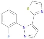 2-(1-(2-Fluorophenyl)-1H-pyrazol-5-yl)thiazole