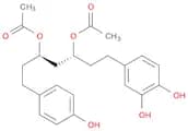 1,2-Benzenediol, 4-[(3R,5R)-3,5-bis(acetyloxy)-7-(4-hydroxyphenyl)heptyl]-