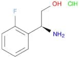 (2S)-2-Amino-2-(2-fluorophenyl)ethan-1-ol hcl
