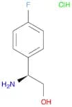 Benzeneethanol, β-amino-4-fluoro-, hydrochloride (1:1), (βS)-
