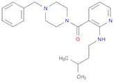 Methanone, [2-[(3-methylbutyl)amino]-3-pyridinyl][4-(phenylmethyl)-1-piperazinyl]-