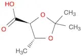 1,3-Dioxolane-4-carboxylic acid, 2,2,5-trimethyl-, (4S-trans)- (9CI)