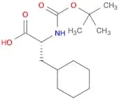 Cyclohexanepropanoic acid, α-[[(1,1-dimethylethoxy)carbonyl]amino]-, (αR)-