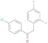 1-(4-Chlorophenyl)-2-(2,4-difluorophenyl)ethanone