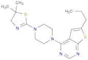 Thieno[2,3-d]pyrimidine, 4-[4-(4,5-dihydro-5,5-dimethyl-2-thiazolyl)-1-piperazinyl]-6-propyl-