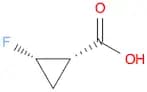 Cyclopropanecarboxylic acid, 2-fluoro-, (1S,2S)-