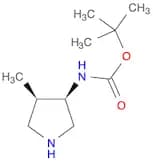 Carbamic acid, (4-methyl-3-pyrrolidinyl)-, 1,1-dimethylethyl ester, (3R-cis)- (9CI)