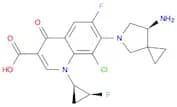 3-Quinolinecarboxylic acid, 7-[(7S)-7-amino-5-azaspiro[2.4]hept-5-yl]-8-chloro-6-fluoro-1-[(1R,2S)…