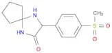 3-(4-(Methylsulfonyl)phenyl)-1,4-diazaspiro[4.4]nonan-2-one