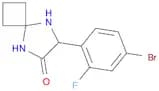 7-(4-Bromo-2-fluorophenyl)-5,8-diazaspiro[3.4]octan-6-one