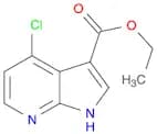 1H-Pyrrolo[2,3-b]pyridine-3-carboxylic acid, 4-chloro-, ethyl ester