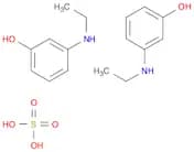 Phenol, 3-(ethylamino)-, sulfate (2:1)