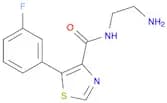N-(2-Aminoethyl)-5-(3-fluorophenyl)thiazole-4-carboxamide