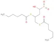 Hexanethioic acid, S,S'-[1-[[(hydroxymethoxyphosphinyl)oxy]methyl]-1,2-ethanediyl] ester (9CI)