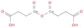 Propanoic acid, 3,3'-(1,3-dioxo-1,3-digermoxanediyl)bis-