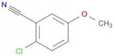 Benzonitrile, 2-chloro-5-methoxy-