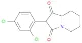 2-(2,4-Dichlorophenyl)tetrahydroindolizine-1,3(2H,5H)-dione
