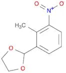 1,3-Dioxolane, 2-(2-methyl-3-nitrophenyl)-