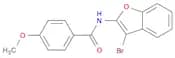 N-(3-Bromobenzofuran-2-yl)-4-methoxybenzamide