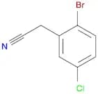 Benzeneacetonitrile, 2-bromo-5-chloro-