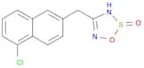 4-((5-Chloronaphthalen-2-yl)methyl)-3H-1,2,3,5-oxathiadiazole 2-oxide