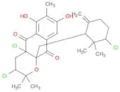 2H-Naphtho[2,3-b]pyran-5,10-dione, 3,4a-dichloro-10a-[(3-chloro-2,2-dimethyl-6-methylenecyclohexyl…