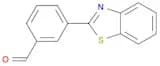 Benzaldehyde,3-(2-benzothiazolyl)-