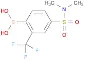 4-(N,N-Dimethylsulfamoyl)-2-trifluoromethylphenylboronic acid