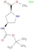 (2S,4S)-Methyl 4-((tert-butoxycarbonyl)amino)pyrrolidine-2-carboxylate