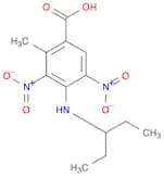 2-methyl-3,5-dinitro-4-[(pentan-3-yl)amino]benzoic acid