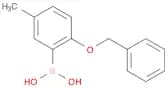 Boronic acid, [5-methyl-2-(phenylmethoxy)phenyl]- (9CI)