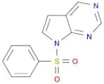 7H-Pyrrolo[2,3-d]pyrimidine, 7-(phenylsulfonyl)-