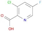 2-Pyridinecarboxylic acid, 3-chloro-5-fluoro-