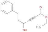 2-Hexynoic acid, 4-hydroxy-6-phenyl-, ethyl ester